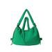 New style portable down cotton bag winter versatile fashion shoulder messenger bag multifunctional pleated casual backpack_voghion.com