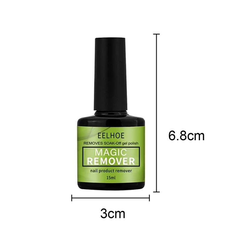 “Magic Remover” nagų gelio lako valiklis UV gelio lakas “Delete Magic Burst” nagų gelio valiklis Pusiau nuolatinis lako lakas_voghion.com