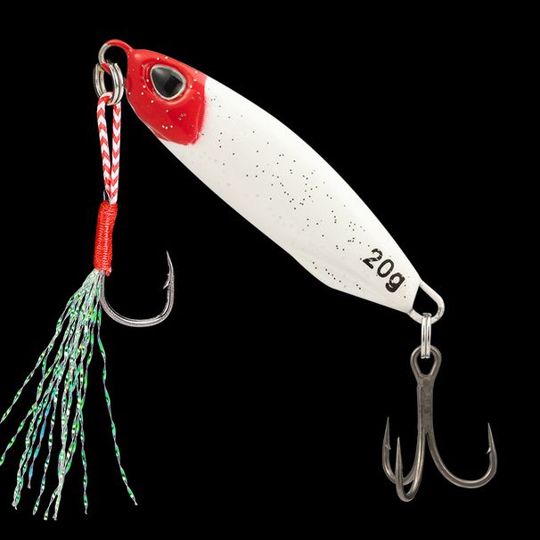 Shark Skimmer|Iron Long Casting Double Hook Iron Plate Lead Fish Lure Metal Slow Jigging Mackerel Sea Fishing Bait_voghion.com
