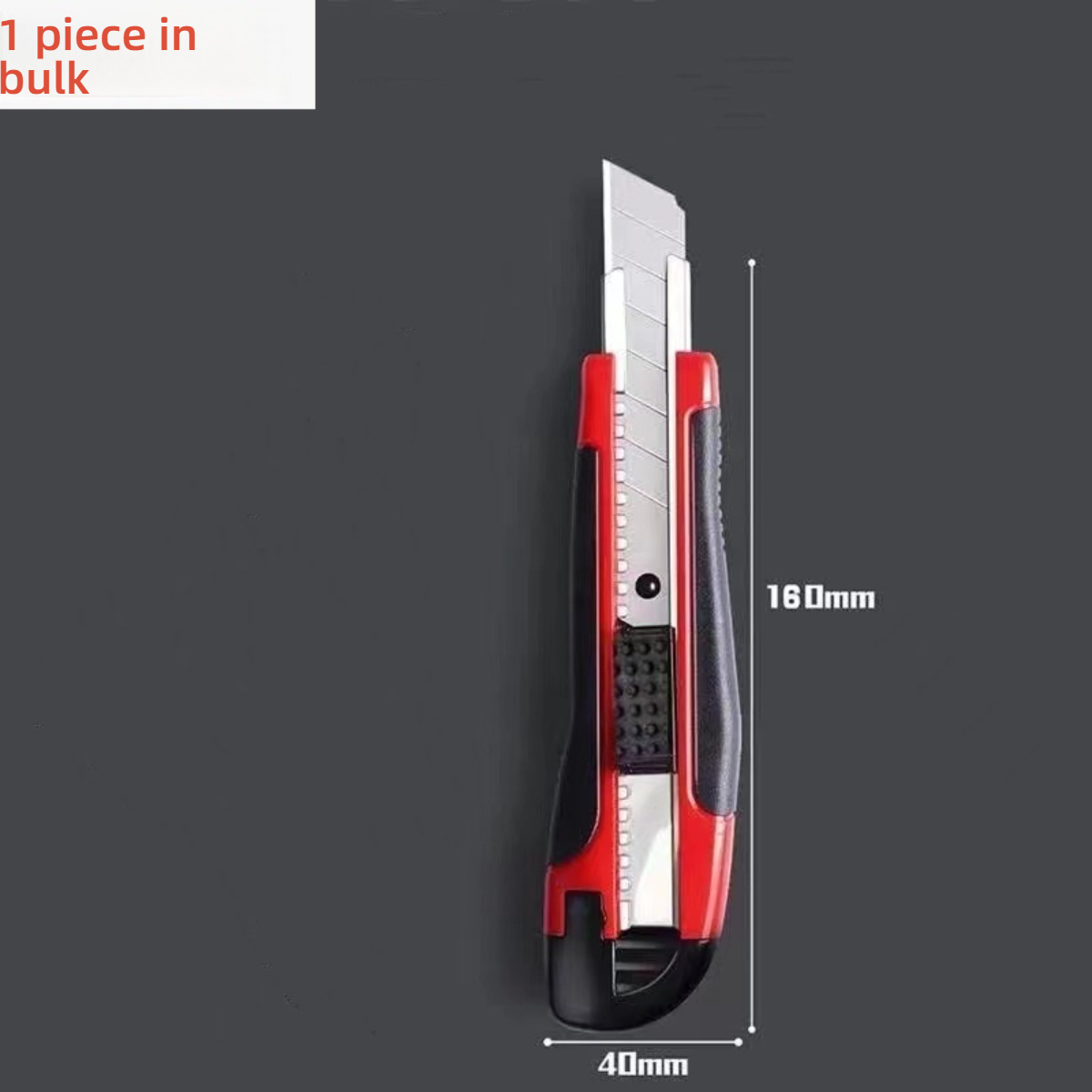 Heavy-Duty Stainless Steel Utility Knife With Sharp Blades - Perfect For Box Opening, Wallpaper Cutting & Crafting_voghion.com