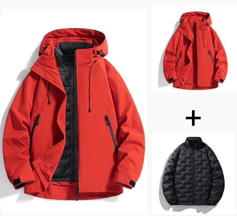 Set di due pezzi con giacca antivento impermeabile per coppia Bird Family, giacca antivento impermeabile da uomo, giacca antivento impermeabile da donna_voghion.com