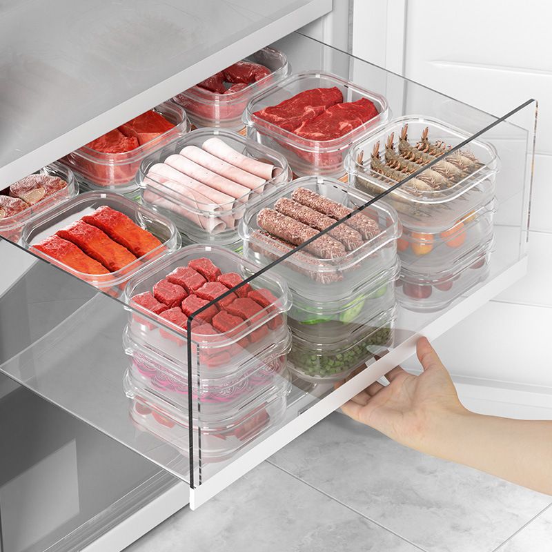 Container Food Grade Refrigerator-Safe Storage With Lid Sealed Box For Dumplings And Vegetables_voghion.com