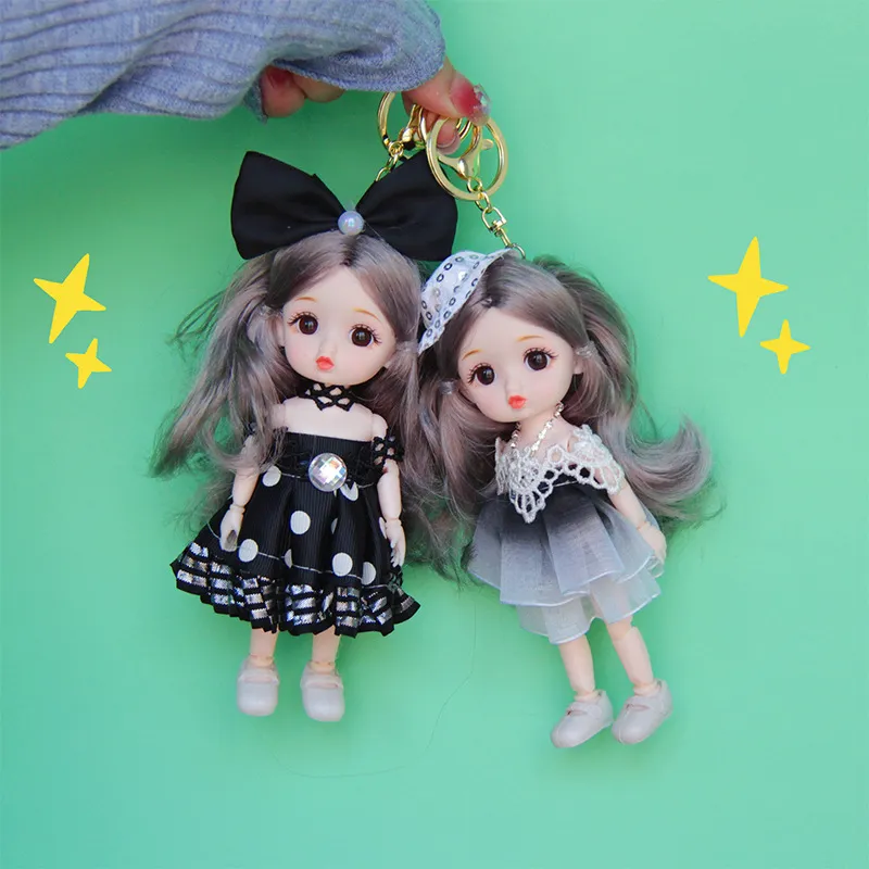 Cute Doll Princess 17cm Multi-articulated Movable Doll Girl Girl Children's Toy Gift_voghion.com