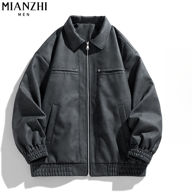 Semir Group's cotton inspired American vintage trend leather for men women in autumn winter, thick and versatile couple_voghion.com
