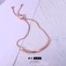 Fashion commuting irregular c shaped bracelet women line copper plated real gold bracelet women_voghion.com