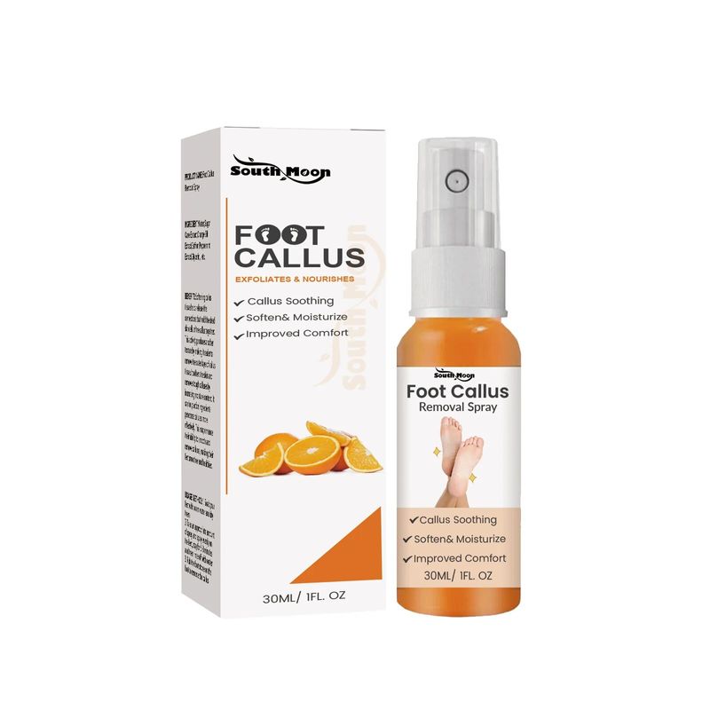 Spray esfoliante per i piedi per screpolature morte, idratante, detergente, riparatore, pelle ruvida e rimozione dei calli 2024 più popolare_voghion.com