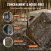 VEVOR Hunting Blind, 270° See Through Ground Blind, 4-5 Person Pop Up Deer Blind For Hunting With Carrying Bag, Portable Resilient Hunting Tent, One-Way See-Through Mesh For Turkey And Deer Hunting_voghion.com