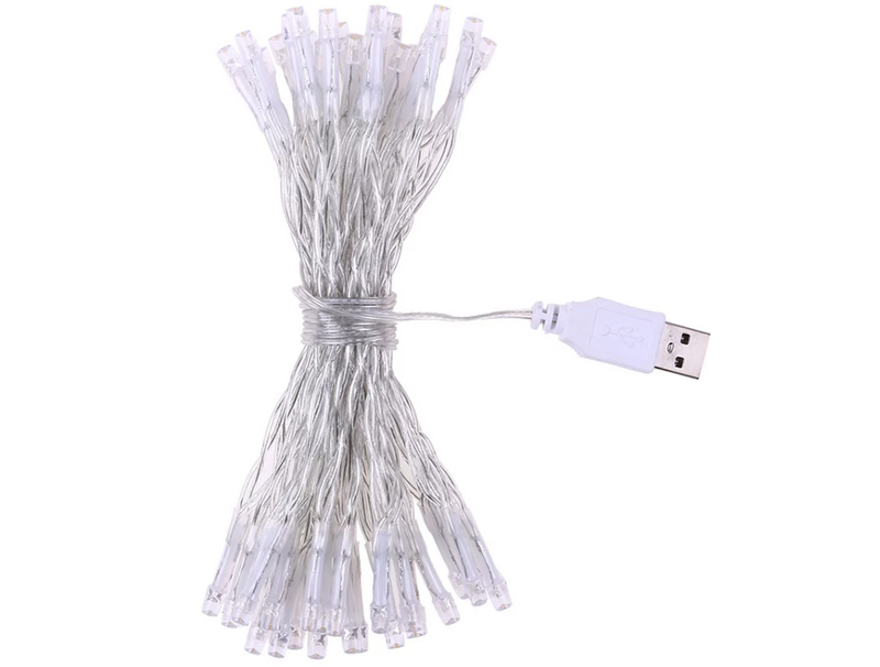 2PCS Fairy Lamp USB 50LEDs Ball String Light Decorative Lights For Christmas Wedding Home_voghion.com