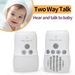 Baby Monitor Wireless Audio Two-way Talk Back Baby Monitor, Intercom Sound Alert For Infant With Night Light , EU Plug_voghion.com