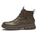 Martin Boots Herren High-Top-Stiefel Handgekratzte Werkzeugschuhe Junge und junge Retro-Casual-Lederstiefel Herren_voghion.com