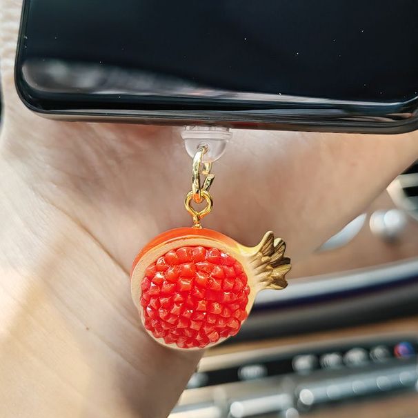 Dust Plug For Men Women, Fruit Pendant, A Pple Android Type-C Phone Charging Port, Earphone Hole, Waterproof And_voghion.com