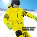 Phibee Elephant Children's Ski Set Boys Girls Workwear Windproof Waterproof Snow Suit For Single And Double Board_voghion.com