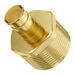 VEVOR Pipe Fittings 1/2" 25PCS Brass Clamp-style 1/2 NPT External Thread For Air_voghion.com