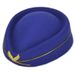 Hot Sale Airline stewardess Flight attendant hat Air Hostess Formal Uniform for steward trainman train conductor member_voghion.com