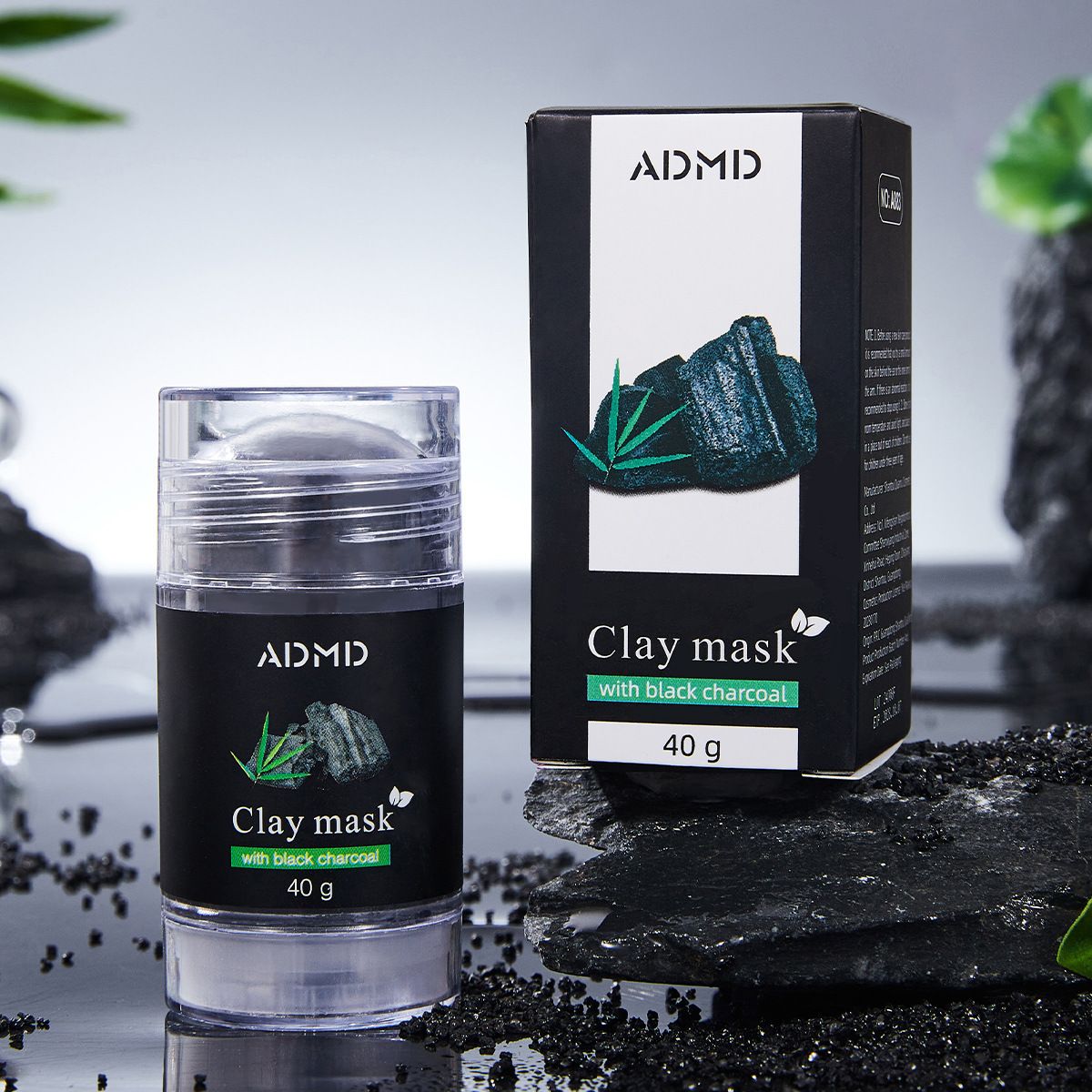 Trattamenti e maschere Maschera di fango al carbone di bambù ADMD speciale Stick detergente profondo che restringe i pori e rimuove i punti neri Maschera di fango_voghion.com