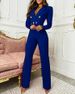 Women's new long-sleeved slim professional Jumpsuits_voghion.com