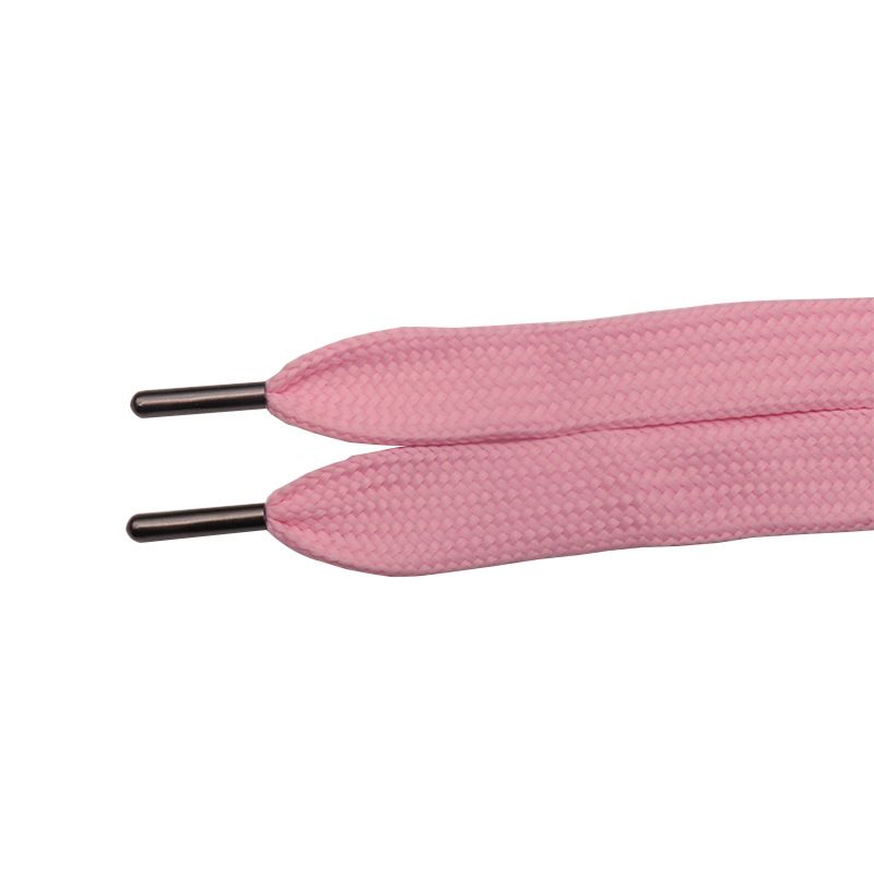 Shoelace Double Polyester Metal Head 18mm Flat Shoelace Board Shoe Sports Casual Shoe Rope_voghion.com