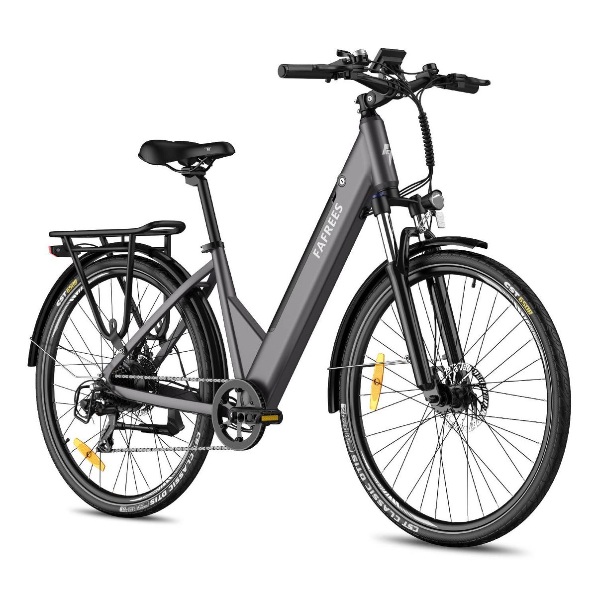 Vélo électrique de ville Fafrees F28 Pro, pneus 27,5 pouces, moteur 250 W, batterie 36 V 14,5 Ah_voghion.com