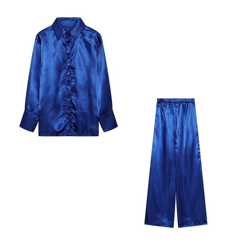Lässiges Damen-Set aus langärmligen Oberteilen und Hosen – bequemes, locker sitzendes zweiteiliges Outfit für Arbeit und Alltag (mehrere Farben, S-2XL)​_voghion.com