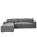 Bankhoes, zwaar, verdikt, gebreid, volledig elastisch, universeel, chaise longue bankhoes_voghion.com