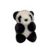 Lindo llavero de peluche con forma de panda pequeño con colgante de piel de visón para coche, regalo bonito_voghion.com