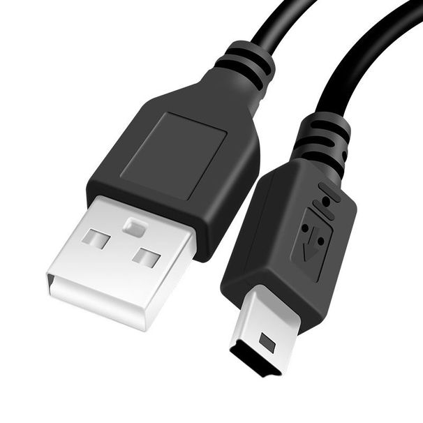 Mini USB di qualità imbattibile con spina a forma di T, vecchio stile, cavo di ricarica per dati di telefoni cellulari, altoparlante per disco rigido V3 lungo, connessione per fotocamera MP3_voghion.com