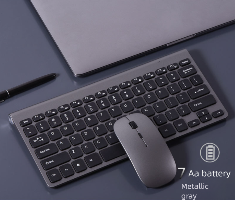 Set di mouse wireless per computer portatile, tastiera esterna universale, senza unità, plug and play_voghion.com