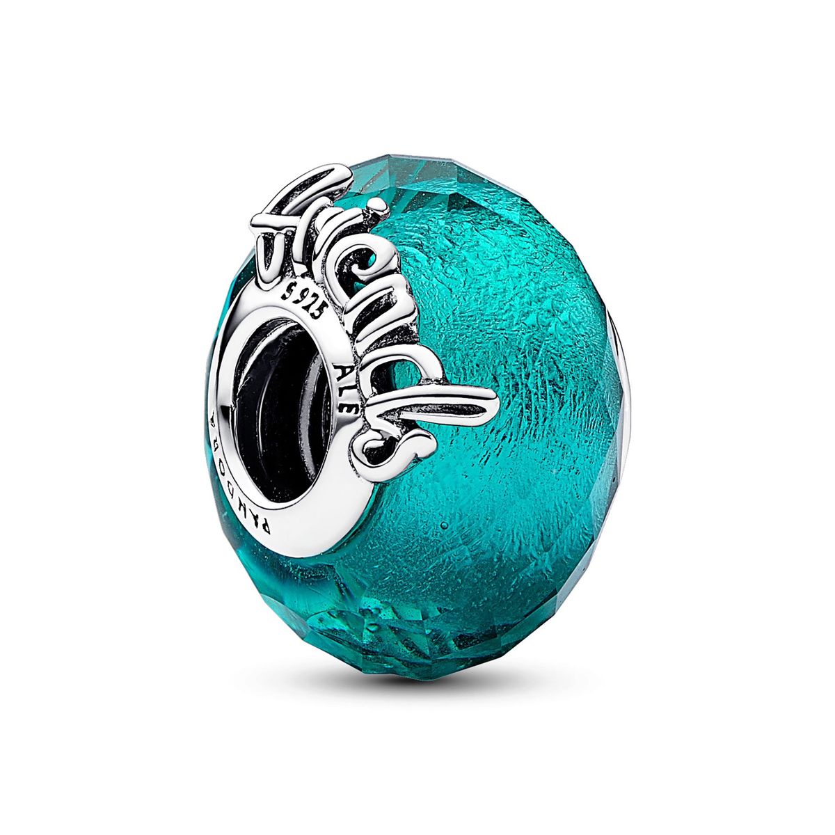 Γούρι Φιλίας από Γυαλί Μουράνο με Πολυεδρική Όψη_voghion.com