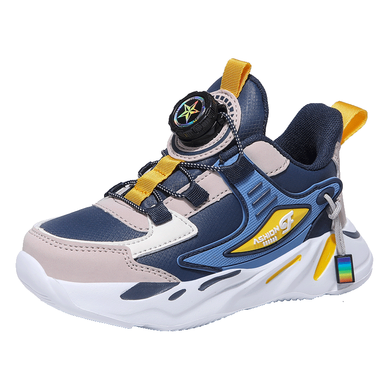 Jamie Bear 2024 new boys' sports shoes basketball shoes middle and big children's outdoor casual shoes_voghion.com