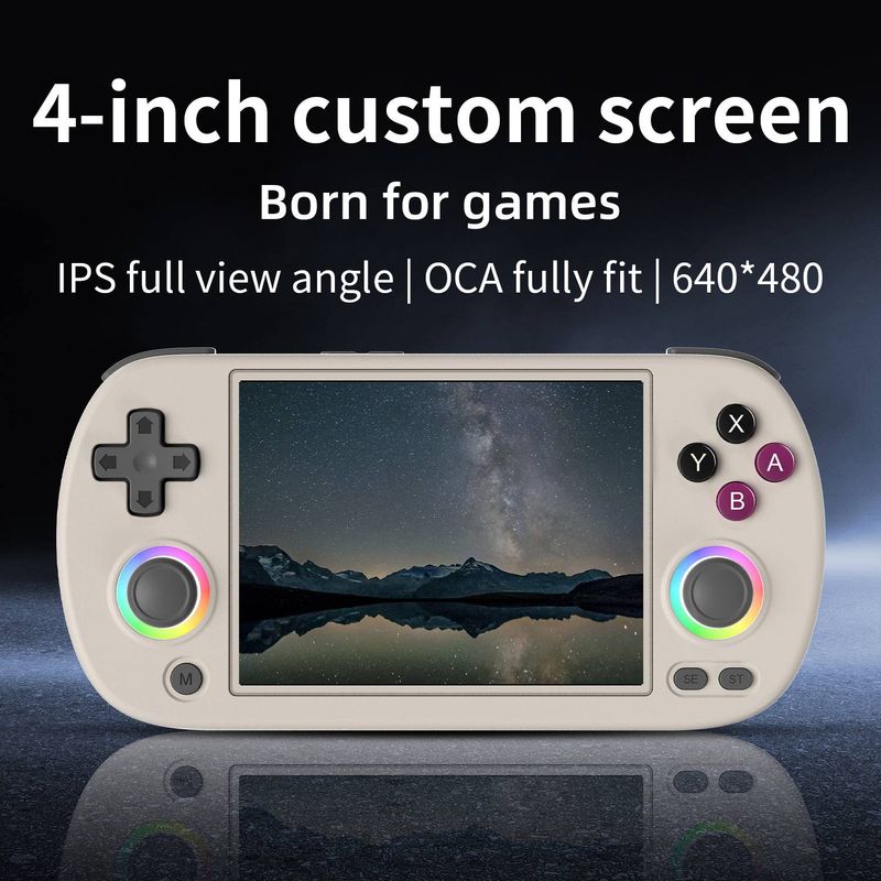 RG40XX H Horizontal Retro Handheld Game Console - Portable TV-Connected Arcade Gaming Device With Controller​​_voghion.com