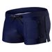 European And American Men's Swimming Trunks, High-waisted Tight-fitting Lace-up Briefs, Fashionable Solid-color Five-inch Casual Pants_voghion.com