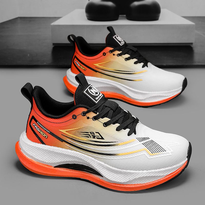 High Elastic Running Shoes Marathon Running Shoes Sports Shoes Breathable Men's Shoes_voghion.com