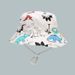 Spring and summer new cartoon printed bucket hat cute boys and girls outdoor sunscreen shading travel hat_voghion.com