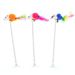 Hachi Swinging Colorful Suction Cup Spring Mouse Teaser Wand With Bell Cat Toy_voghion.com