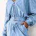 Women's solid color coat pantsuit_voghion.com