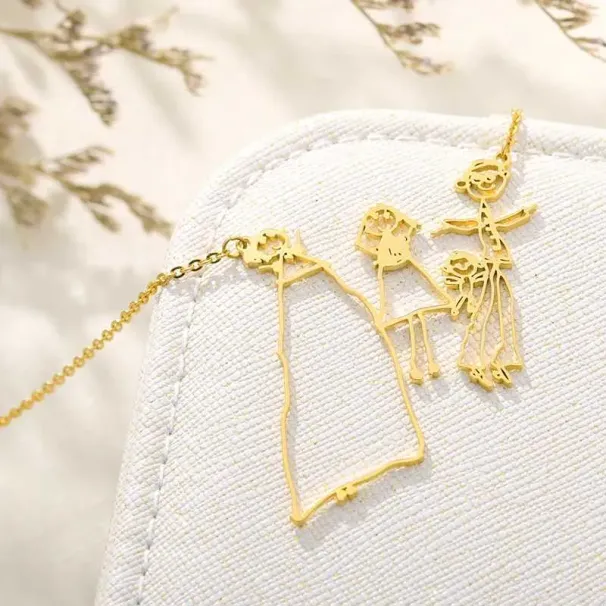 Käevõrud, nimelised ehted, roostevabast terasest käekiri, allkiri, pilt, nimesilt, võlukäevõru, armastajad, parimad sõbrad_voghion.com