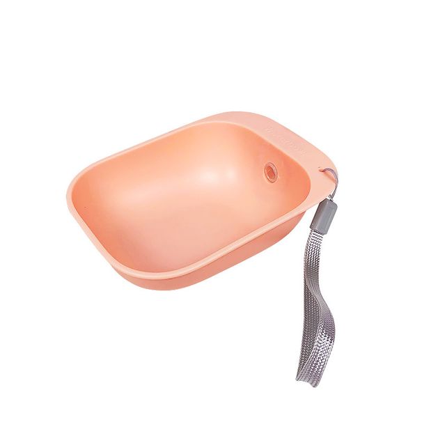 Lemmiklooma kaasaskantav pea, plastkauss, rippuv veejagaja, kassi ja koera õues joogitarbed_voghion.com