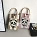Borsa a tracolla singola in maglia con tracolla a panda in stile coreano, nuova nicchia, 2024, personalità, tendenza casual da donna_voghion.com