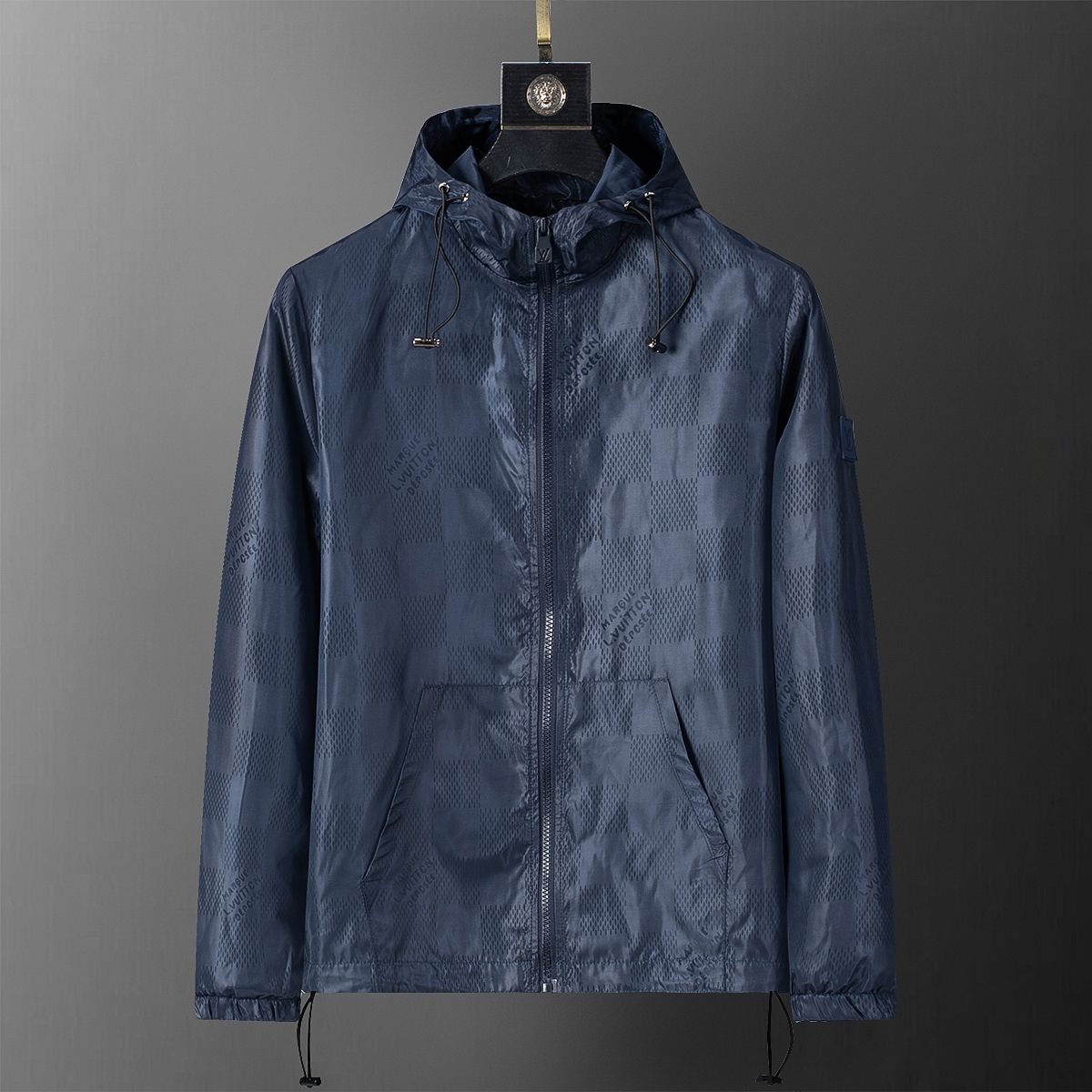 2025 Sonbahar ve Kış Yeni Stil Kapüşonlu Ceket Resmi Web Sitesi Senkronizasyon M-3XL Kraliyet Mavisi_voghion.com