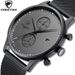 CHEETAH Business Hot Selling Waterproof Mesh Strap Multi-Function Men's Watch Two Eyes 1605_voghion.com