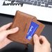 Wallet Horizontal Zipper Retro Card Holder Youth Fashion Coin Purse_voghion.com