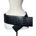 Ceinture ultra-large à rivets lourds faits à la main, accessoire de taille unique de niche_voghion.com