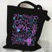 Borsa a tracolla pieghevole riutilizzabile da donna con stampa Anime Arcane-Jinx, in tela, 250516_voghion.com