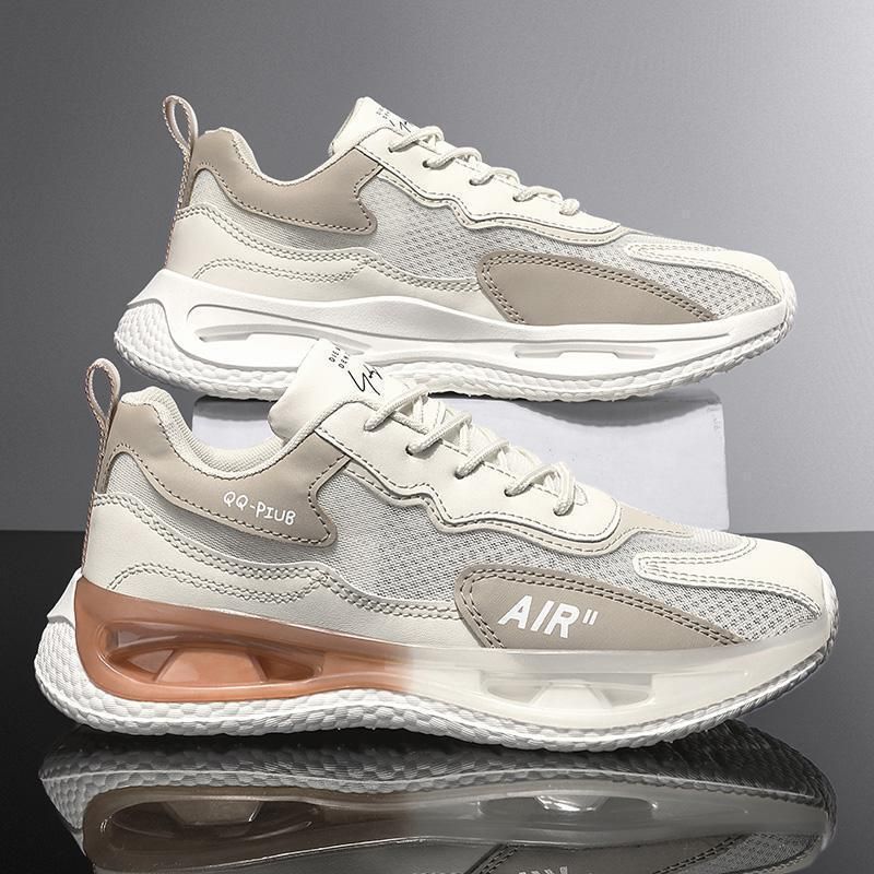 Zapatos de verano para hombre 2023, nuevas zapatillas de malla para correr con palomitas de maíz, zapatos de ocio para estudiantes al aire libre_voghion.com