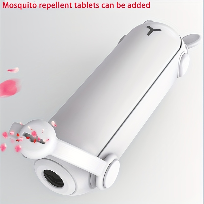 Mini Fan Portable Folding Handheld Fan USB Multifunctional Charging Treasure Flashlight 3-in-1_voghion.com