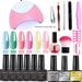 Platform 6-color oil glue nail art 36W/72W photovoltaic lamp tool set_voghion.com