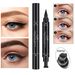 Gwong 3.5g Eyeliner Pen Double Head Waterproof Natural Extract Eyeliner Stamp Liquid Fast Drying Eyeliner Pen for Makeup_voghion.com