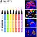 Eye Shadow & Liner Combination Color Fluorescent Eyeliner Set Matte Luminous Eyeliner Liquid Painting Face Color Waterproof And Sweat Proof_voghion.com