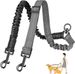 Nuovo guinzaglio elastico a doppia testa per cani multi-cane, antideflagrante, per animali domestici_voghion.com