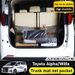 For Toyota Alphard/Vellfire/Crown 2015-2024 Car Trunk Cargo Net Storage Organizer Waterproof Car Trunk Liner Net Bag Accessories_voghion.com